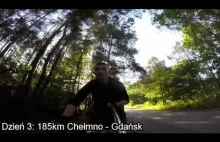GoPro: Rowerem nad morze z Chrzanowa do Gdańska , 662 km w 3 dni