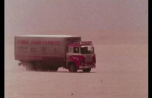 Unikalna trasa transportowa. 9000 km ciężarówką z Norwegii do Dubaju w 1976 roku