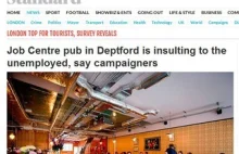 Londyński pub o nazwie "Job Centre" obraża uczucia bezrobotnych