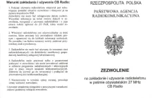 Powrót do przeszłości, czyli... pozwolenie na CB Radio!