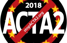 #StopACTA2 - List otwarty do Premiera, MKiDN oraz Ministerstwa Cyfryzacji!