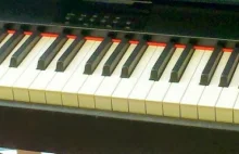 Moje wypociny na pianinie