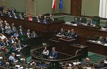 Sejm: incydent z udziałem Szczerby i Kaczyńskiego