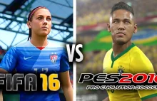 PES 2016 vs. FIFA 16, czyli w którą wirtualną piłkę warto zainwestować w...