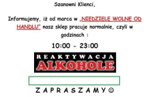 Niezbędnik niedzielnych zakupowiczów