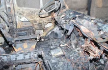 Ukrainiec spalił dwa samochody. Może posiedzieć 10 lat