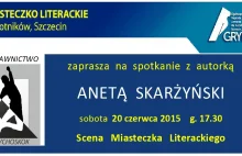 Występ Anety Augustyniak-Skarżyński w Miasteczku Literackim w Szczecinie