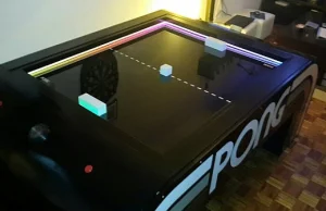 Klasyczny Pong w fizycznym wydaniu