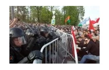 Policja rozpędza manifestację opozycji w Moskwie