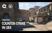 Mapa de_dust2 z Counter-Strike na silniku Unreal Engine 4 [ENG]