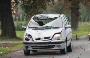 Żabia Wola: Śmierć rowerzysty pod kołami renaulta (zdjęcia) | www. -...