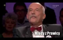 Manipulacja wypowiedziami Janusza Korwin - Mikkego w TV część 2 -...