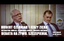 Lekarze i Jerzy Zięba w debacie na żywo dotyczącej szczepień