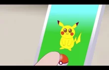 Zrobiłam animację o Pokemon Go.