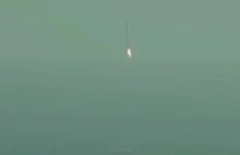 Falcon 9 first stage landing burn and touchdown on Just Read the...