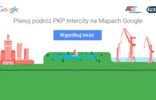 Google Maps od dziś umożliwia planowanie podróży PKP.