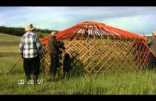 Jak postawić mongolską Jurtę w godzinę - przyśpieszony FILM