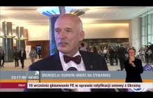 Janusz Korwin-Mikke vs Martin Schulz (09.09.2014 Polsat News)