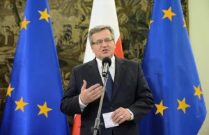 Wyborcza : Bronislaw Komorowski "czlowiekiem roku"