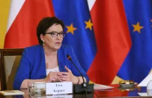 Premier Ewa Kopacz: Składki na ZUS i NFZ do likwidacji