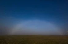 "Biała tęcza" - rzadkie zjawisko meteo w Bieszczadach
