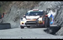 ROBERT KUBICA SHOW at Monte Carlo Rally 2015