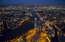 Imponujący Londyn. Nocą i z wysokości.