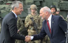 Macierewicz: Siły NATO w Polsce są gwarancją, że bezpieczeństwo wróci do Europy