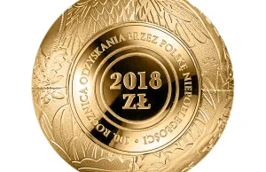 NBP wypuści monety-kule na 100. rocznicę odzyskania przez Polskę niepodległości
