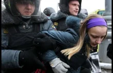 Jak ruska policja tłumi zamieszki