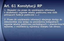 "Pomysł, który godzi w wolność słowa". RPO zapowiada interwencję.