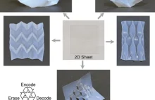 Self-folding origami: Chemical programming allows Nafion sheets to fold...