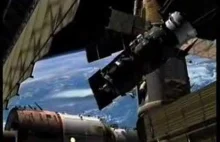 Zderzenie kosmicznego statku Progress M-34 ze stacją kosmiczną Mir.