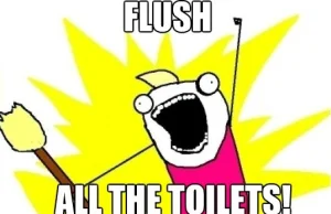 Wielka globalna akcja - The Great Flush 2012. Spłuczmy wodę w tym samym czasie!