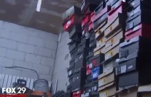Złodzieje ukradli buty warte $200 000 i $40 000 w gotówce | VIDEO