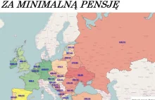 Ciekawostki na mapach: Ile litrów benzyny kupimy za minimalną pensję w...