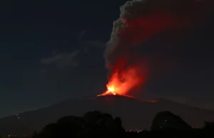 Wulkan Etna znów pokazuje pazurki!