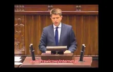 Paweł Kukiz "zjada" Ryszarda Petru z sejmowej mównicy :)