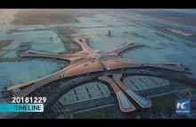 Budowa międzynarodowego portu lotniczego Beijing Daxing została ukończona.