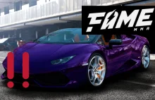 Zawodnik FAME oskarżony o zbyt głośną jazdę Lamborghini