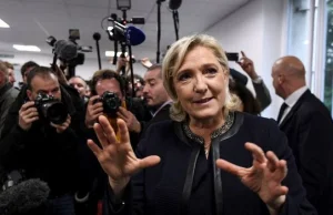 Le Pen zapowiada trio z Trumpem i Putinem