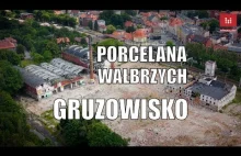 Fabryka porcelany w Wałbrzychu przetrwała stulecia, dziś pozostał gruz