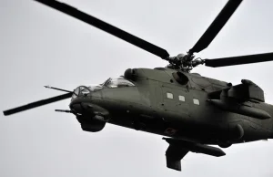 Podczas pikniku lotniczego okradziono wojskowy śmigłowiec Mi-24