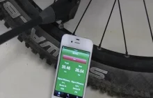 Monitoruj ciśnienie w oponach roweru za pomocą smartfona