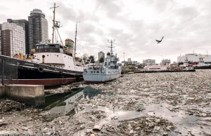 "To nie wysypisko śmieci. To ocean"? To bzdura, te odpady to wynik powodzi w RPA