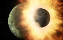 Nasz Księżyc mógł powstać poprzez zderzenie się Ziemi z inną planetą