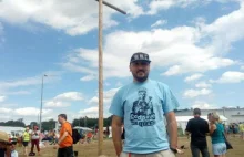O. Michał Legan podczas Przystanku Woodstock: Tu jest Kościół moich marzeń