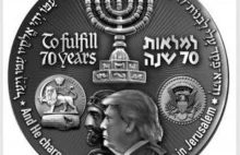 Żydzi wybili monetę z podobizną prezydenta USA.