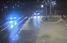 Pijany kierowca BMW przejechał ''na czerwonym'' w Olsztynie. Obok stał...