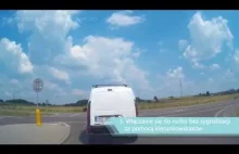Idioci w Renault Kangoo RNI 68TP DK19 - Polskie drogi - 15.07.2014